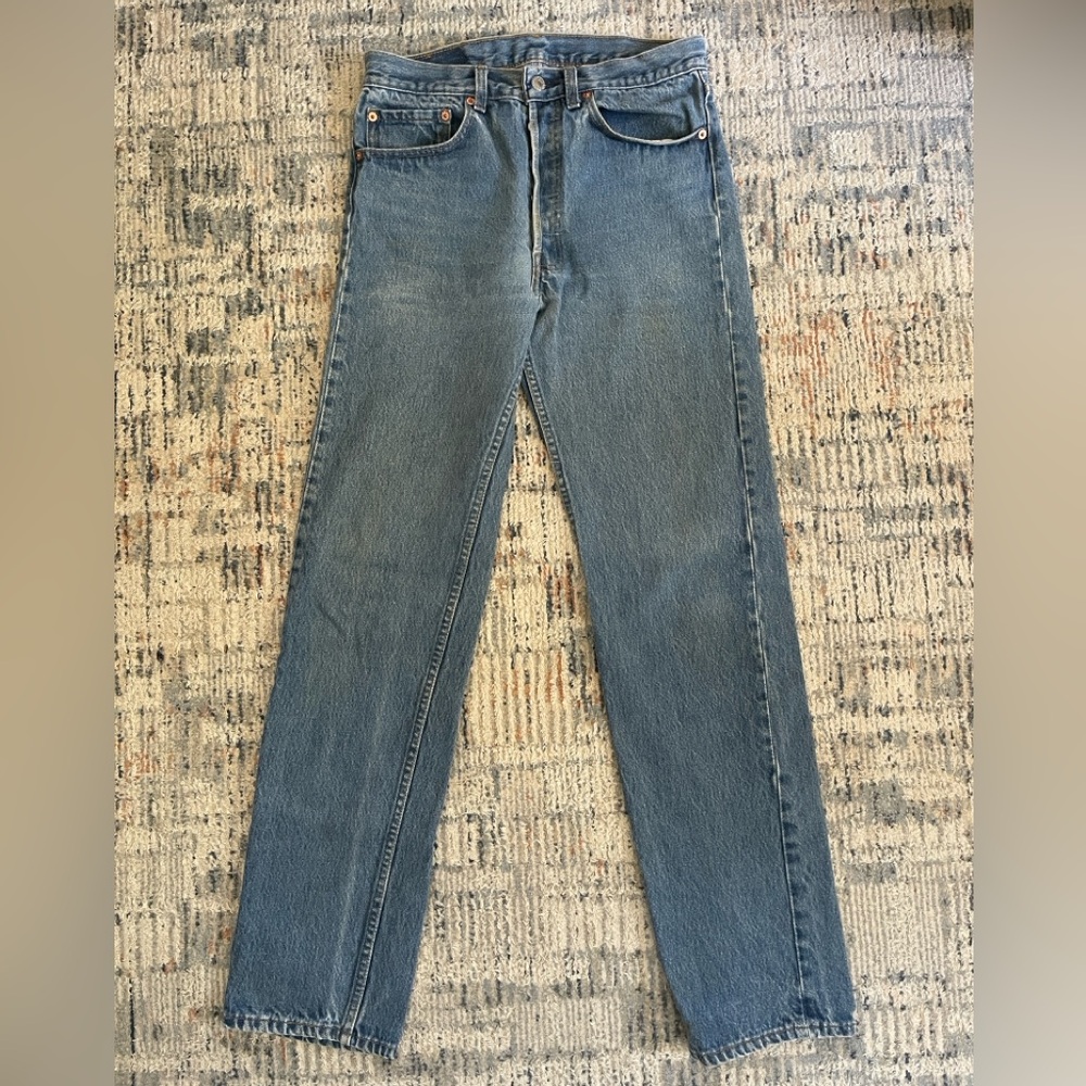Vintage 1990’s Levi 501xx Denim Straight Jean -Men’s 32x36”